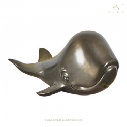 Contemporary Whale by aluminium - 4