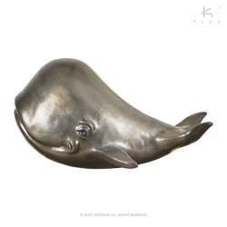 Contemporary Whale by aluminium - 5
