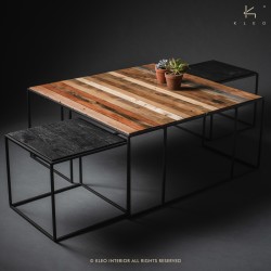 Square coffee table