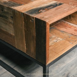 Square coffee table - 4
