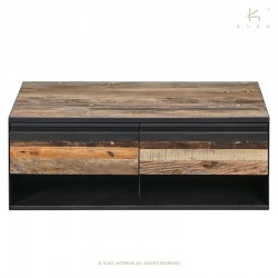 Coffee table with 2 drawers - 5