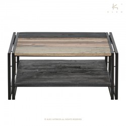 Square coffee table in three colors 2 tops - 6